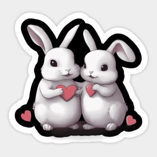 Love Bunny Sticker